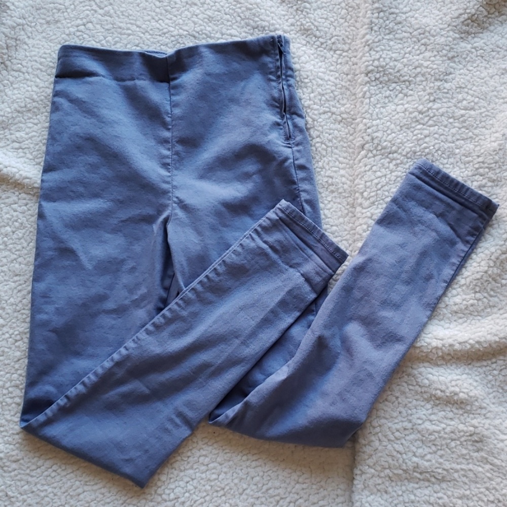 High waisted skinny stretch dress pants